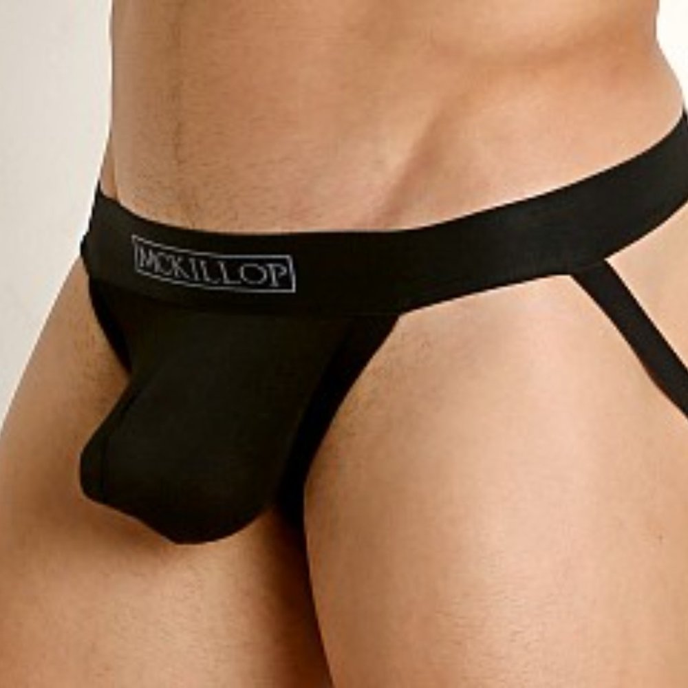 Mckillop Xtreme Lift Modal Sexy Men's Jockstrap Black XL (40-42")